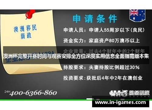 澳洲杯完整开赛时间与观赛安排全方位深度实用信息全面指南版本集 澳洲杯完整开赛时间与观赛安排全方位深度实用信息全面指南版本集
