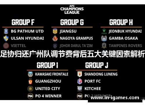 足协归还广州队调节费背后五大关键因素解析